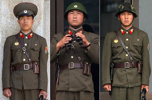 north korean army. North Korean soldiers