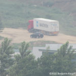 08 Maersk truck inside NK from afar