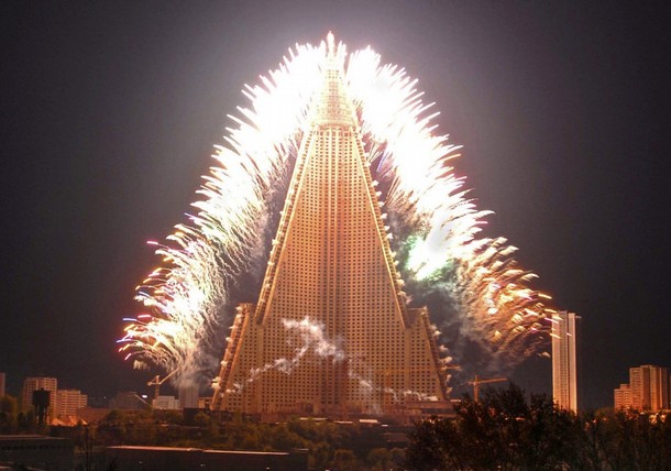 Orascom Completing Ryugyong Hotel North Korean Economy Watch